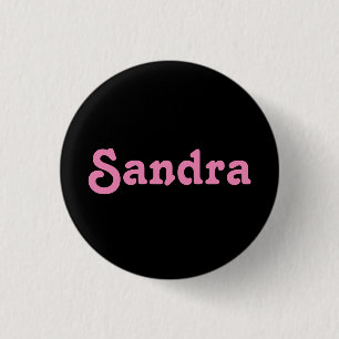 Badge Rond 2,50 Cm Bouton Sandra