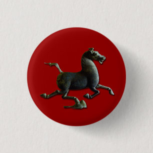 Badge Rond 2,50 Cm Bouton Signe Zodiac de l'astrologie chinoise de l'