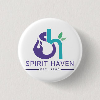 Badge Rond 2,50 Cm Bouton Spirit Haven 1/4"