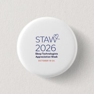 Badge Rond 2,50 Cm Bouton STAW AAST