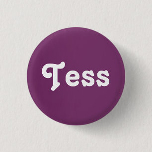 Badge Rond 2,50 Cm Bouton Tess