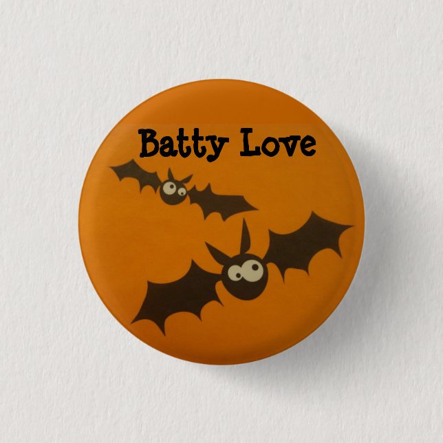 Badge Rond 2,50 Cm Bouton timbré d'amour ! (Devant)