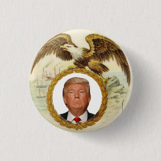 Badge Rond 2,50 Cm bouton Trump 2020