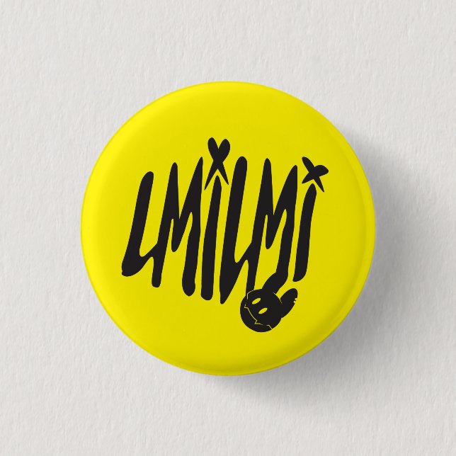 Badge Rond 2,50 Cm Bouton umiumi (Devant)