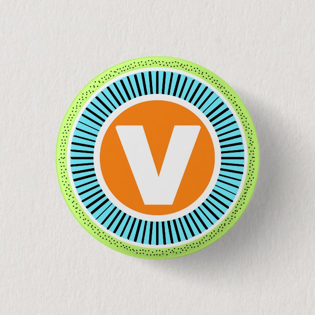 Badge Rond 2,50 Cm Bouton Vaxxte Vaccination Vacciné (Devant)