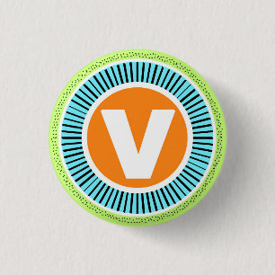 Badge Rond 2,50 Cm Bouton Vaxxte Vaccination Vacciné