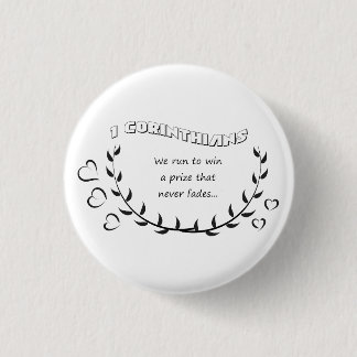Badge Rond 2,50 Cm Bouton Verse de la Bible