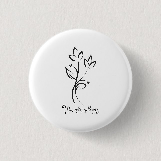Badge Rond 2,50 Cm Bouton Verse de la Bible (Devant)