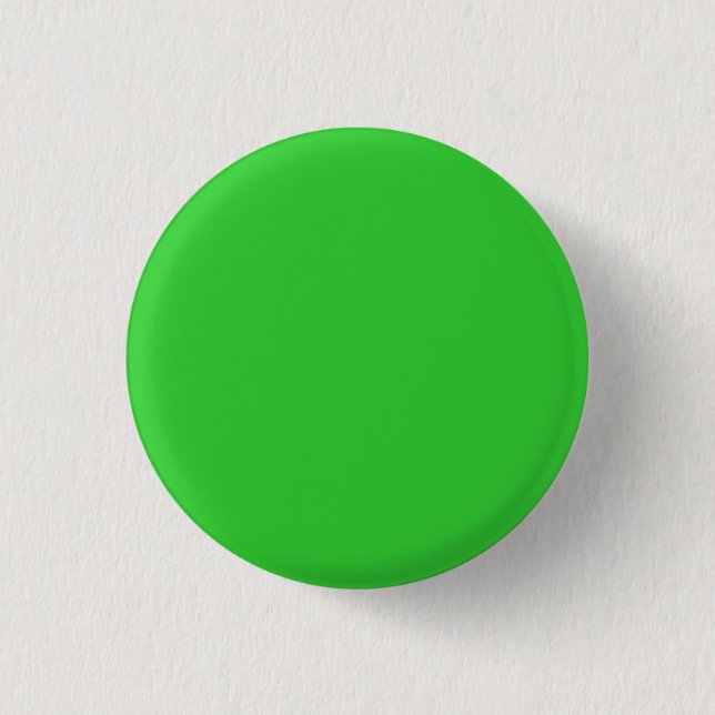 Badge Rond 2,50 Cm Bouton vert citron (Devant)