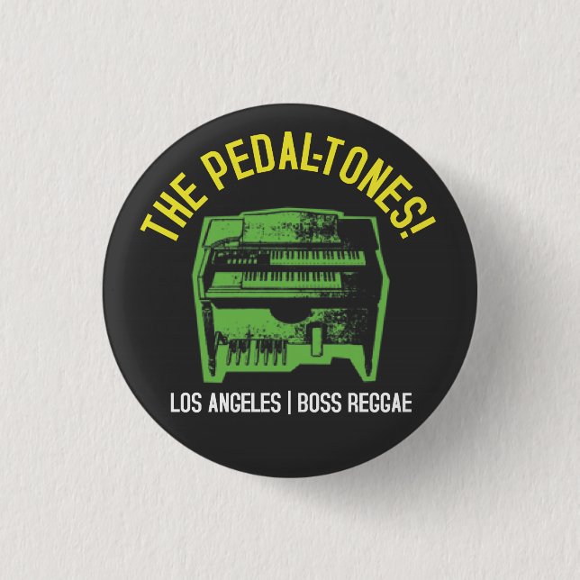 Badge Rond 2,50 Cm Bouton vert d'organe (Devant)