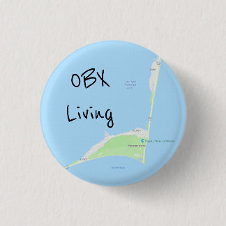 Badge Rond 2,50 Cm Bouton vivant de carte d'OBX