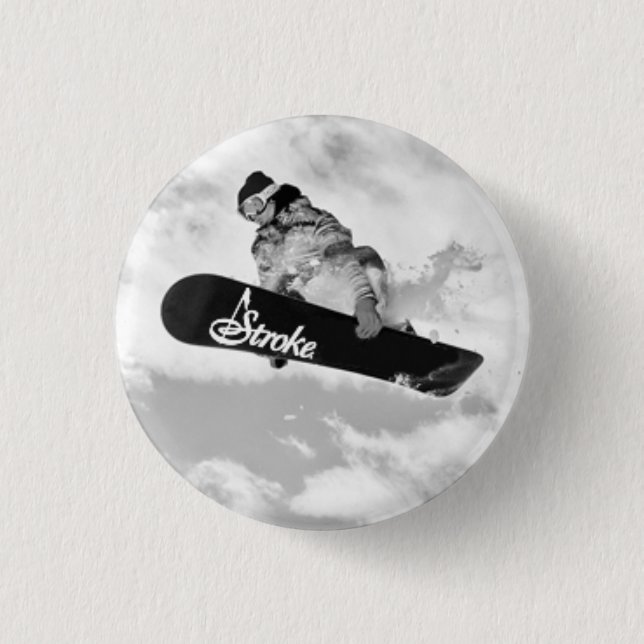Badge Rond 2,50 Cm Bouton Voler (Devant)