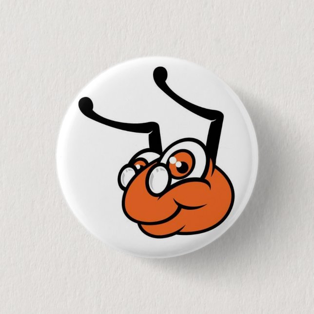 Badge Rond 2,50 Cm bouton wyzant (Devant)