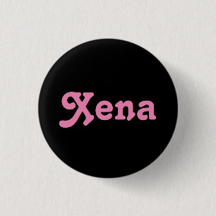 Badge Rond 2,50 Cm Bouton Xena
