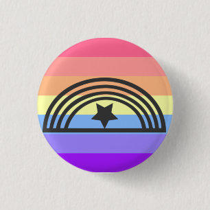 Badge Rond 2,50 Cm Bouton Xenogender (noir)