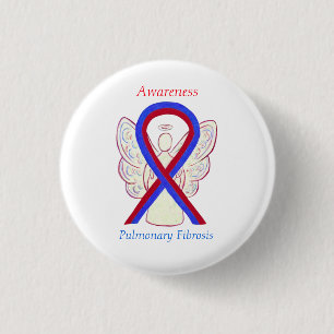 Badge Rond 2,50 Cm Boutons d'angle du ruban de sensibilisation à la