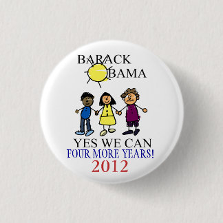 Badge Rond 2,50 Cm Boutons d'élection de Barack Obama de soutien