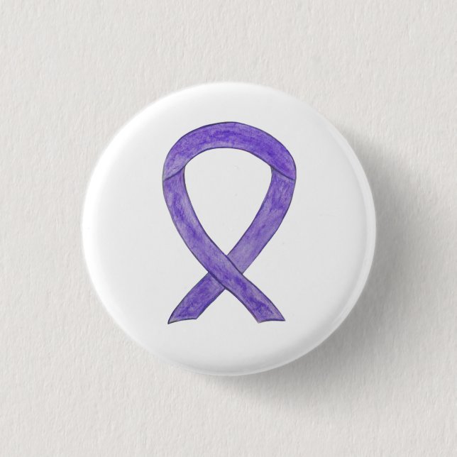Badge Rond 2,50 Cm Boutons d'épingle d'art personnalisées Lavender Aw (Devant)