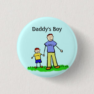 Badge Rond 2,50 Cm Boutons personnalisées de personnage de famille de