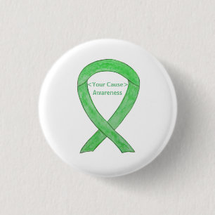 Badge Rond 2,50 Cm Boutons personnalisés pour le ruban de sensibilisa