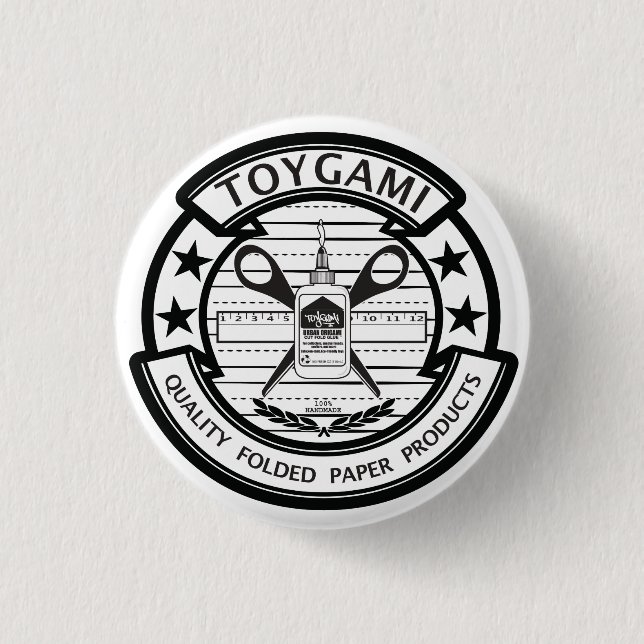 Badge Rond 2,50 Cm Boutons Toygami (Devant)