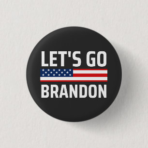 Badge Rond 2,50 Cm Brandon chant joe biden