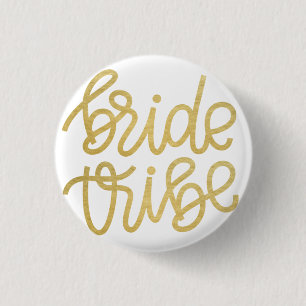 Badge Rond 2,50 Cm Bride Tribe Wedding Button