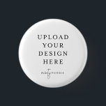 Badge Rond 2,50 Cm Broche à boutons 1-1/4" - Petite<br><div class="desc">Customisez la conception de votre broche à bouton dans Templett. Une fois la modification terminée,  téléchargez votre fichier dans un format JPG (n'oubliez pas d'activer l'option de fond perdu). Téléchargez votre design ici en cliquant sur le bouton bleu "Personnaliser".</div>