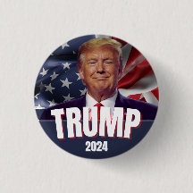 Broches du bouton Trump