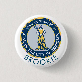 Badge Rond 2,50 Cm Brookie - NYC