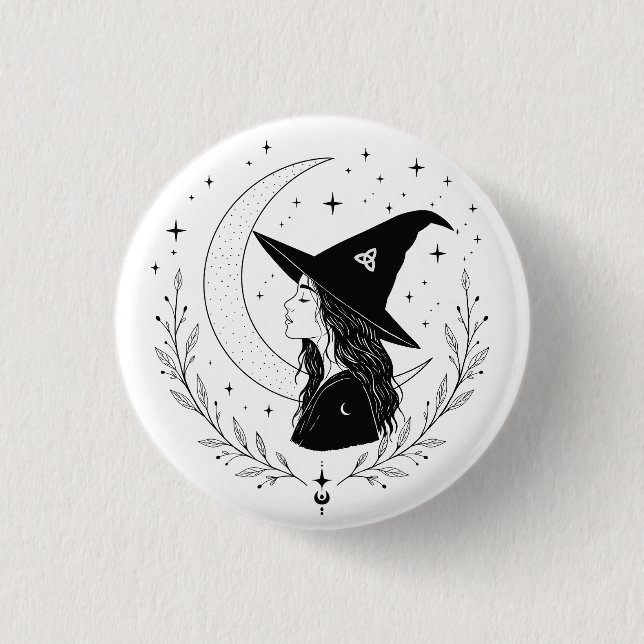 Badge Rond 2,50 Cm Bruja (Devant)