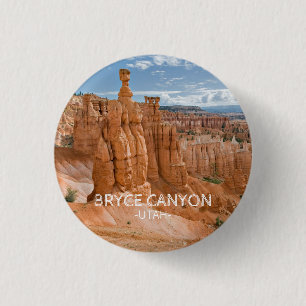 Badge Rond 2,50 Cm Bryce Canyon National Park Utah liste des seaux