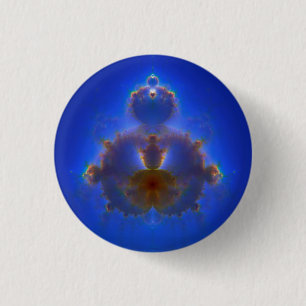 Badge Rond 2,50 Cm Buddhabrot Sky