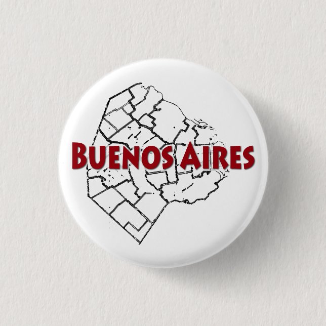 Badge Rond 2,50 Cm Buenos Aires (Devant)