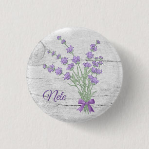 Badge Rond 2,50 Cm Busard de Lavande personnalisé