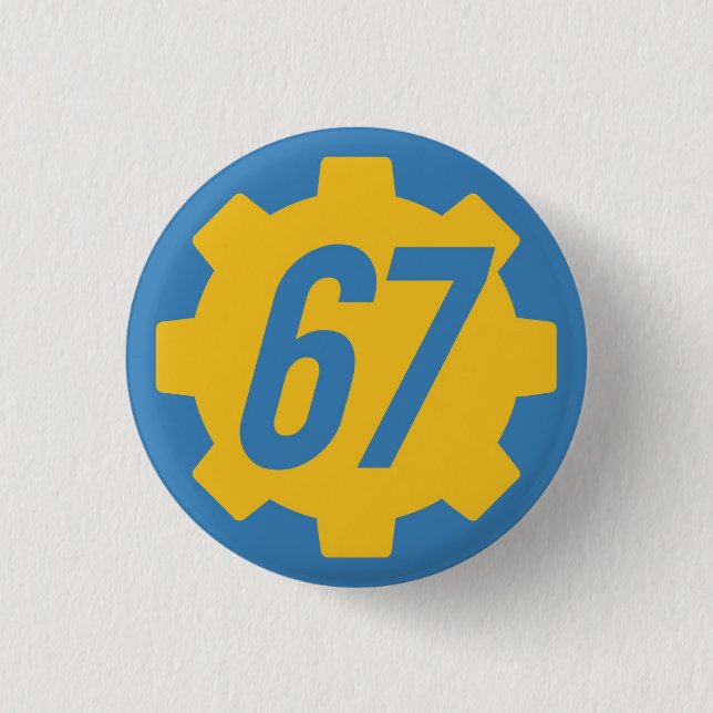 Badge Rond 2,50 Cm Bûte générale 67 (variante) (Devant)