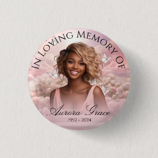 Badge Rond 2,50 Cm Butterflies célestes Memorial 1 pouces rond bouton