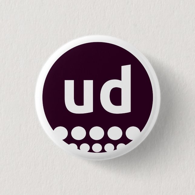 Badge Rond 2,50 Cm Button (Devant)