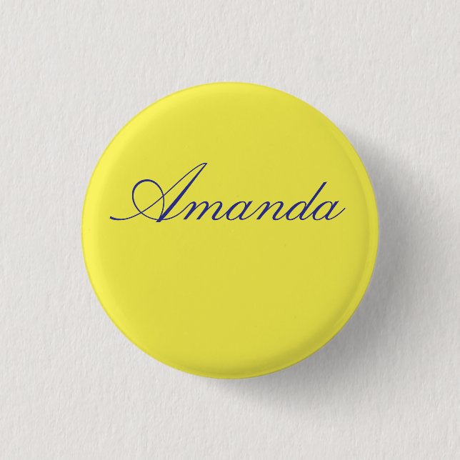 Badge Rond 2,50 Cm Button (Devant)