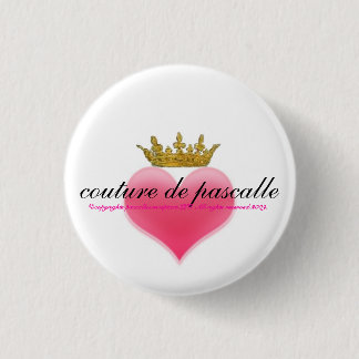 Badge Rond 2,50 Cm button couture de pascalle…