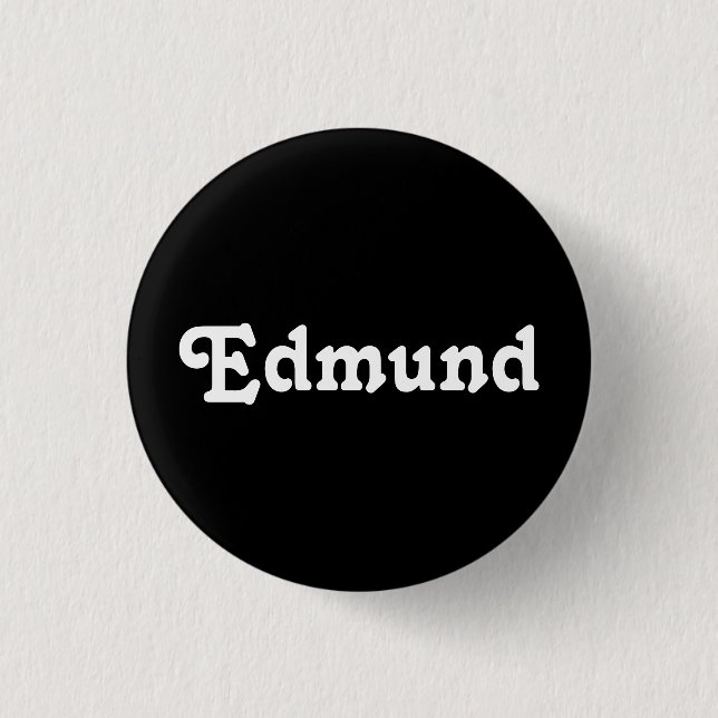 Badge Rond 2,50 Cm Button Edmund (Devant)