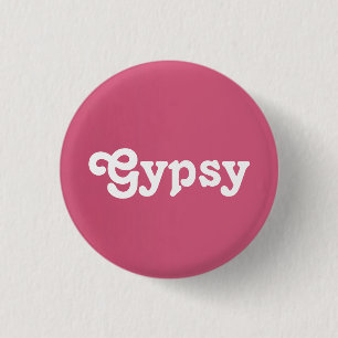 Badge Rond 2,50 Cm Button Gypsy
