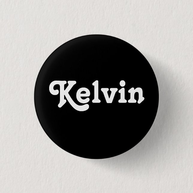 Badge Rond 2,50 Cm Button Kelvin (Devant)