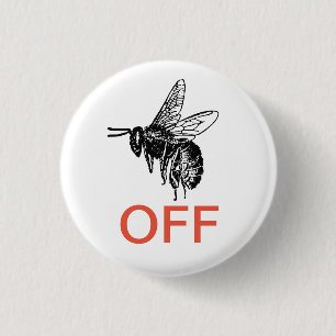 Badge Rond 2,50 Cm Buzz désactivé