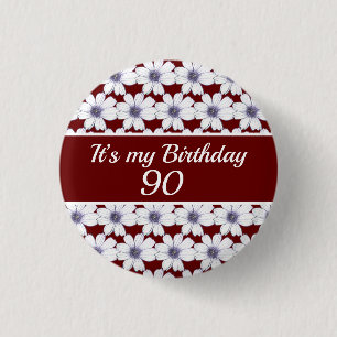 Badge Rond 2,50 Cm C’est mon anniversaire d’anniversaire personna