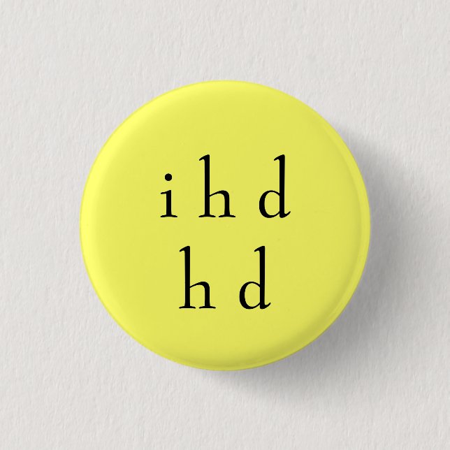 Badge Rond 2,50 Cm CAD d d'i h (Devant)