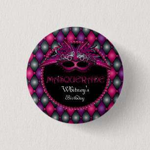 Badge Rond 2,50 Cm Cadeau de mascarade bouton rond de 1 pouce