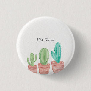 Badge Rond 2,50 Cm Cadeau personnalisé de meilleur enseignant