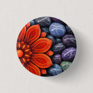 BADGE ROND 2,50 CM CADEAU SIMPLE COLORÉ MODERNE FILLE SŒUR MAMAN