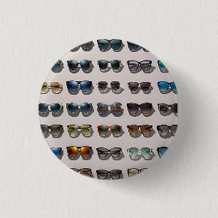 Badge Rond 2,50 Cm Cadeau sur le thème des lunettes de soleil